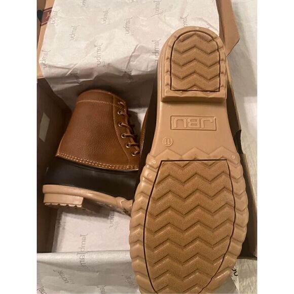 NEW NIB JBU by Jambu TAN Men's Maine Duck Boot, US 11M Waterproof - Picture 5 of 6